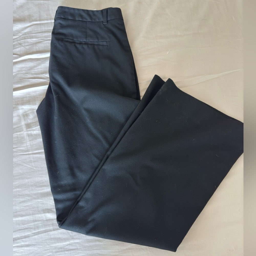 Banana republic bootcut fit suit pants.